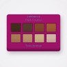 Palette yeux voyage Flash Couleur – Chromalie, 4 × 1,2 g, teinte Tons bronze