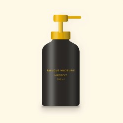 Soin sans rinçage multi-bienfaits Ressort – Boucle Majeure, flacon-pompe 200 ml