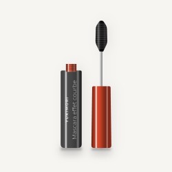 Mascara effet courbe à l'huile de raisin – Yukimori, flacon et brosse 8 ml, teinte Noir intense