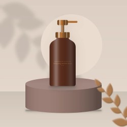 Shampooing nutrition intense à l'huile d'argan – Barbier de la Butte, photo d'ambiance