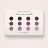 Palette yeux essentielle à la fleur de cerisier – Rive Opaline, 4 × 1,2 g, teinte Tons prune