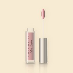 Gloss Sable Chaud effet lèvres repulpées – Terre d'Ocrelle, flacon applicateur 8 ml, teinte 03 Rose nude