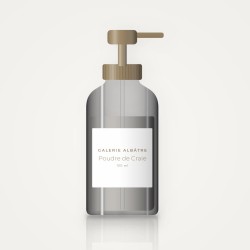 Baume après-rasage Poudre de Craie doux – Galerie Albâtre, flacon-pompe 100 ml