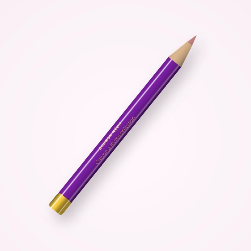 Crayon à lèvres précision à l'huile d'olive – Bonbon Néon, 0,3 g, teinte 02 Nude rosé