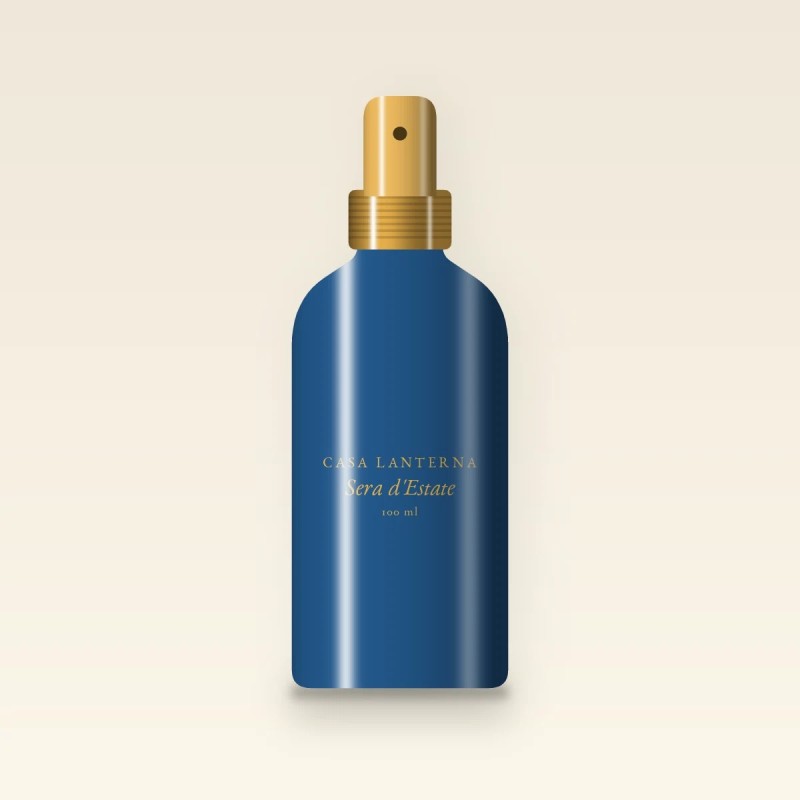 Brume Sera d'Estate estivale à la fleur de tilleul – Casa Lanterna, flacon spray 100 ml