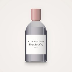 Lotion tonique haute tolérance Pont des Arts – Rive Opaline, flacon 100 ml