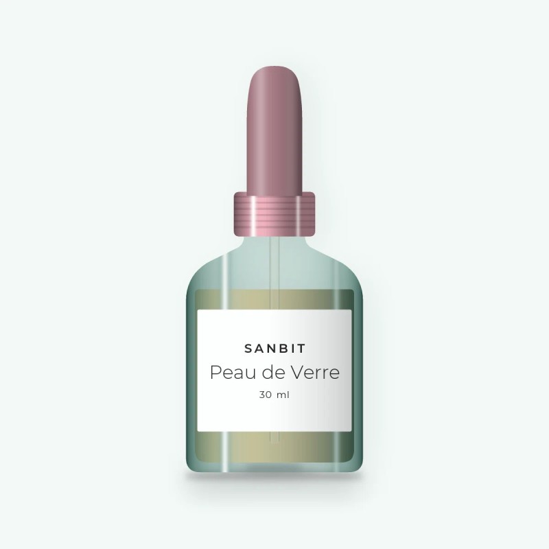 Peau de Verre sérum nourrissant – Sanbit, flacon compte-gouttes 30 ml