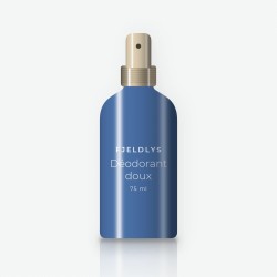 Déodorant soin doux aux prébiotiques – Fjeldlys, flacon spray 75 ml