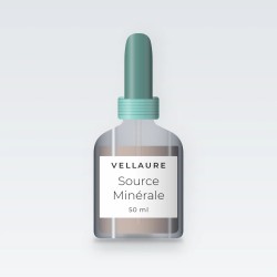 Sérum matifiant Source Minérale – Vellaure, flacon compte-gouttes 50 ml