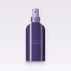 Lait solaire fondant à l'huile d'abricot SPF 50+ – Carnet d'Iris, flacon spray 200 ml