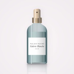 Brume Galerie Blanche printanière au litchi – Palais Nacré, flacon spray 100 ml