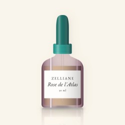 Sérum liftant Rose de l'Atlas – Zelliane, flacon compte-gouttes 30 ml