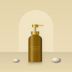 Shampooing équilibrant à la menthe poivrée – Mardi Douceur, photo d'ambiance