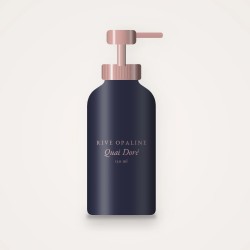 Quai Doré nettoyant visage équilibrant – Rive Opaline, flacon-pompe 150 ml