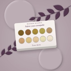 Palette yeux estompable à l'huile de macadamia – Maison Nuance, photo d'ambiance