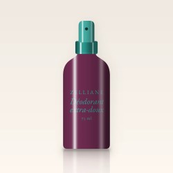 Déodorant soin extra-doux à l'hamamélis – Zelliane, flacon spray 75 ml