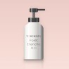 Crème solaire visage satinée Forêt Blanche SPF 30 – Yukimori, flacon-pompe 50 ml