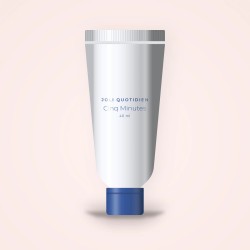 Crème hydratante Cinq Minutes à l'extrait de concombre – Joli Quotidien, tube 40 ml