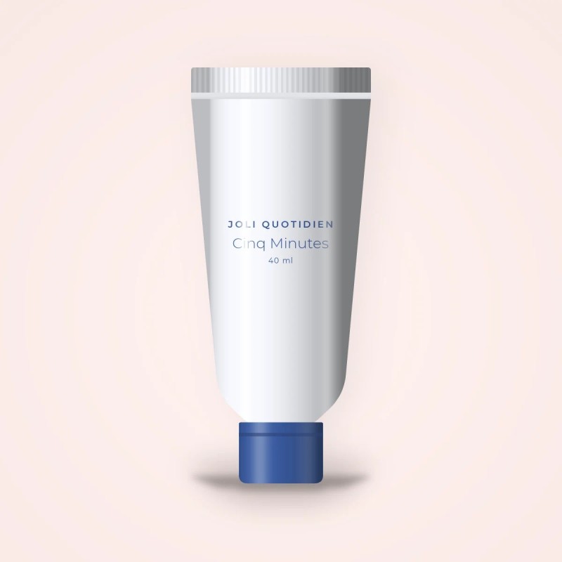 Crème hydratante Cinq Minutes à l'extrait de concombre – Joli Quotidien, tube 40 ml