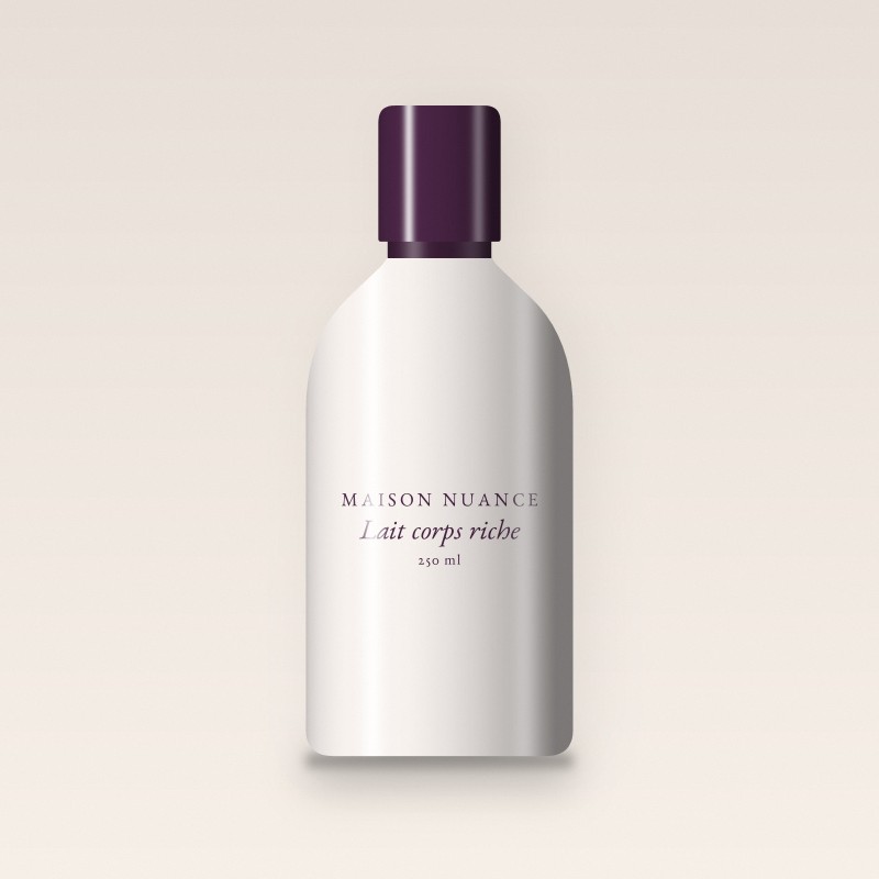 Lait corps riche à la vitamine E – Maison Nuance, flacon 250 ml