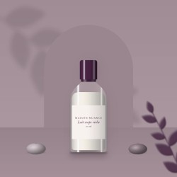 Lait corps riche à la vitamine E – Maison Nuance, photo d'ambiance
