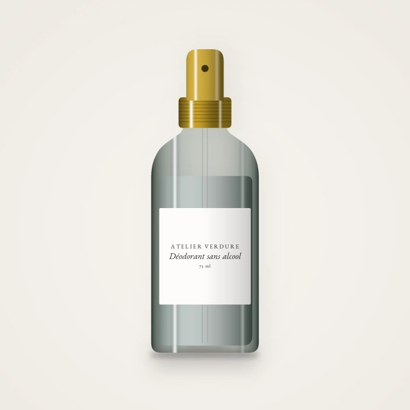 Déodorant soin sans alcool au calendula – Atelier Verdure, flacon spray 75 ml