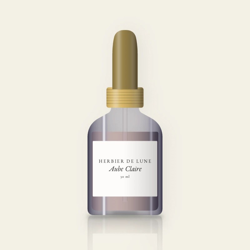 Aube Claire sérum liftant – Herbier de Lune, flacon compte-gouttes 30 ml