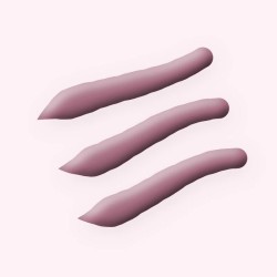 Rouge à lèvres effet soin Soie de Bambou – Sanbit, aperçu de la teinte 20 Mauve