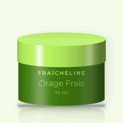 Crème coiffante thermoprotectrice Orage Frais – Fraîcheline, pot 75 ml