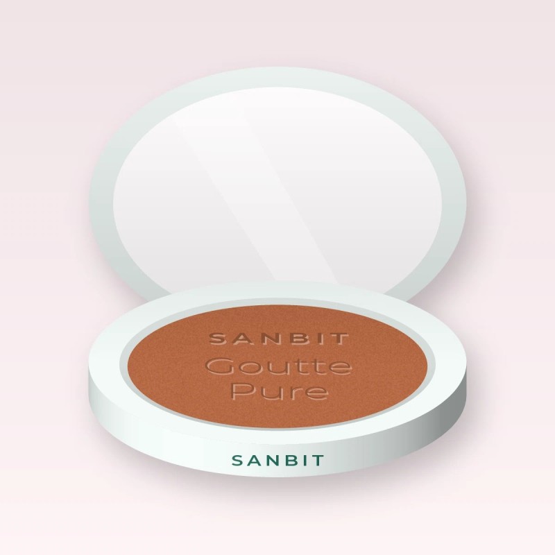 Enlumineur résistant à l'eau Goutte Pure – Sanbit, boîtier 4,5 g, teinte Cuivre
