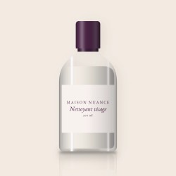 Nettoyant visage anti-pollution à l'huile de jojoba Bel Instant 200 ml – Maison Nuance, flacon 200 ml