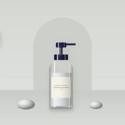 Gel douche nourrissant à l'huile de jojoba – Herbier de Lune, photo d'ambiance