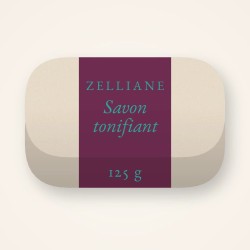 Savon tonifiant au café – Zelliane, pain 125 g