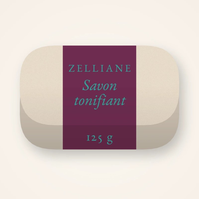 Savon tonifiant au café – Zelliane, pain 125 g