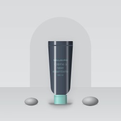 Crème à raser essentielle au sapin de Sibérie pour homme – Vellaure, photo d'ambiance