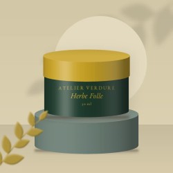 Soin anti-âge Herbe Folle à l'extrait de ginseng – Atelier Verdure, photo d'ambiance