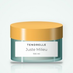 Crème mains Juste Milieu nutrition intense – Tendrelle, pot 100 ml