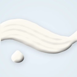 Crème hydratante Confort Lipidique au beurre de mangue – Halvène, aperçu de la texture