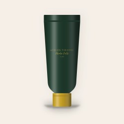 Gommage visage Herbe Folle à l'extrait de kiwi – Atelier Verdure, tube 75 ml