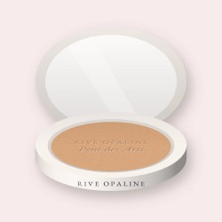 Terre de soleil Pont des Arts à l'huile de macadamia – Rive Opaline, boîtier 10 g, teinte 01 Hâle léger