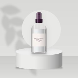 Lotion tonique Bel Instant à l'hydrolat de tilleul – Maison Nuance, photo d'ambiance