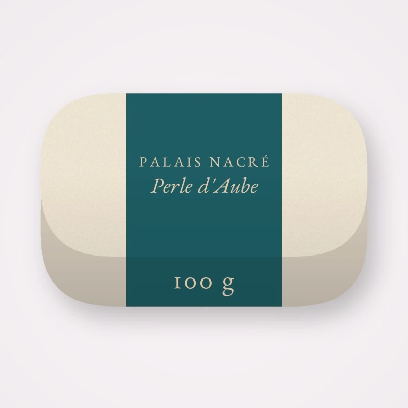 Savon Perle d'Aube surgras à l'avoine – Palais Nacré, pain 100 g