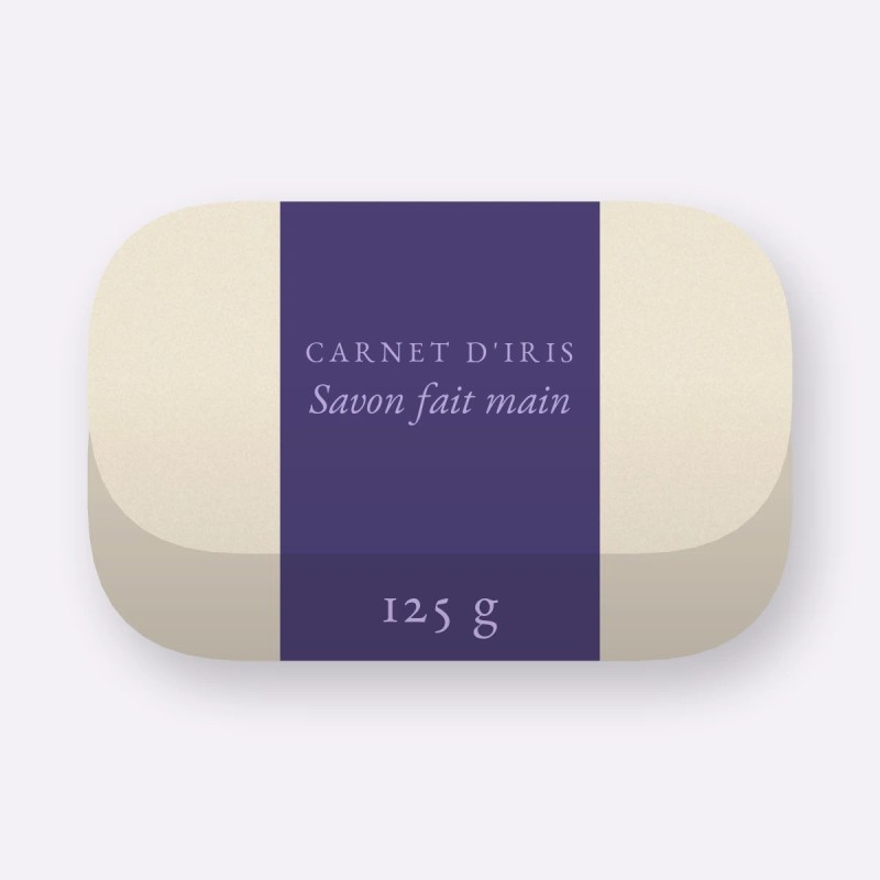 Savon surgras fait main à l'huile de nigelle – Carnet d'Iris, pain 125 g