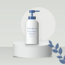Bouleau Blanc nettoyant visage anti-imperfections – Fjeldlys, photo d'ambiance
