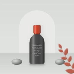 Nettoyant visage clarifiant à l'extrait de concombre – Yukimori, photo d'ambiance