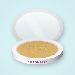Enlumineur éclat naturel au beurre de karité – Chromalie, boîtier 4,5 g, teinte Doré