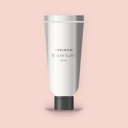 Gommage visage Encre Sumi à la poudre de bambou – Yukimori, tube 50 ml