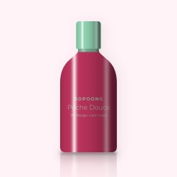 Fond de teint Pêche Douce à l'huile de jojoba – Sopoong, flacon 30 ml, teinte 05 Beige clair rosé