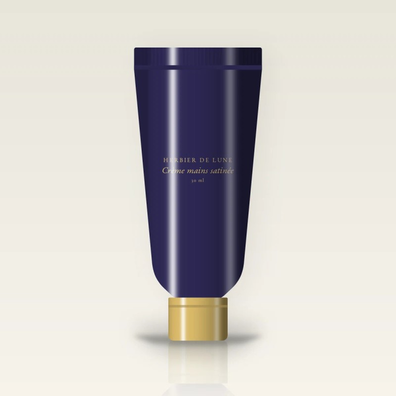 Crème mains satinée à l'acide hyaluronique – Herbier de Lune, tube 30 ml