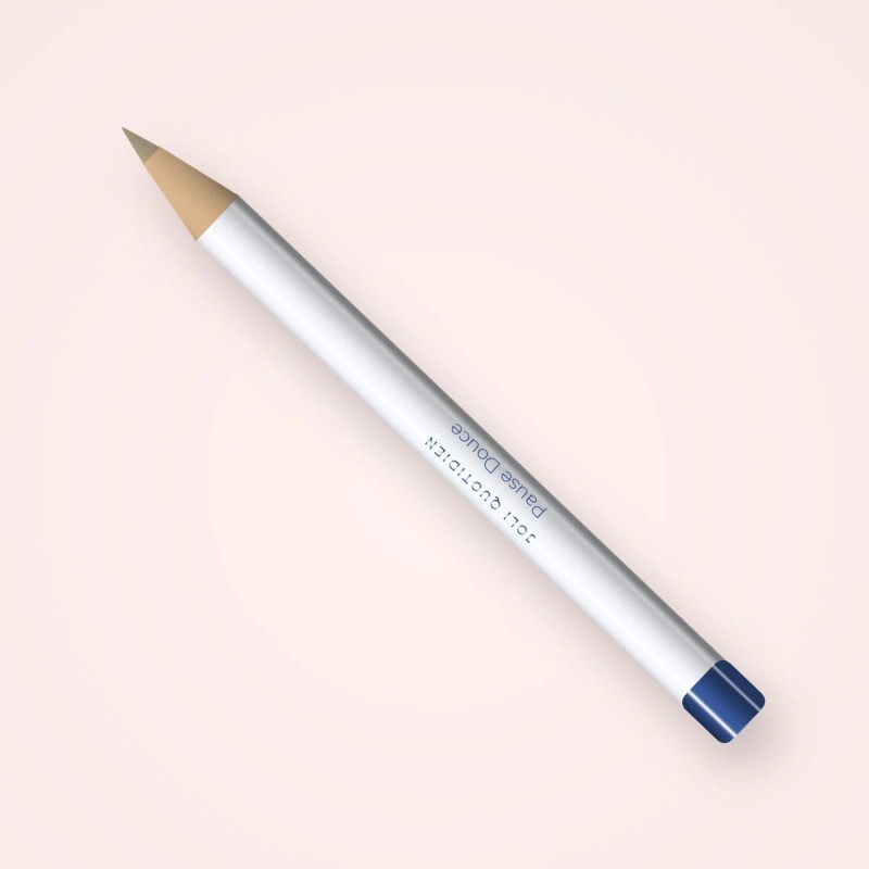 Crayon à sourcils Pause Douce effet naturel – Joli Quotidien, 0,1 g, teinte 01 Blond cendré